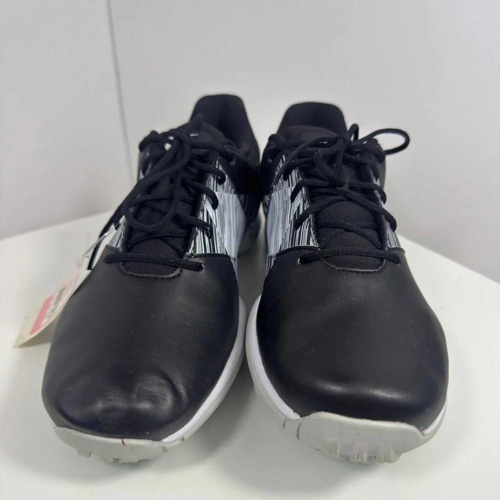 Nike Delight V Golf Shoes Womens 8.5‎ Black White Scratch Graphic 651997-001